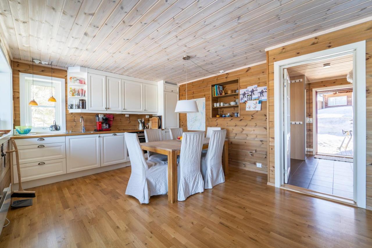 Three-Bedroom Holiday Cottage Tjorhom Exterior photo
